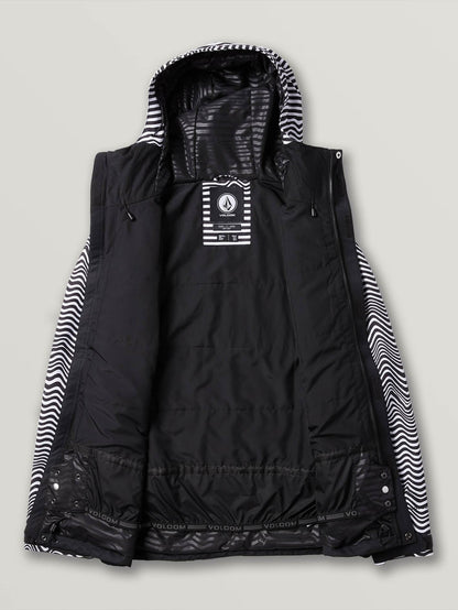 Mens 17Forty Insulated Jacket - Black Stripe