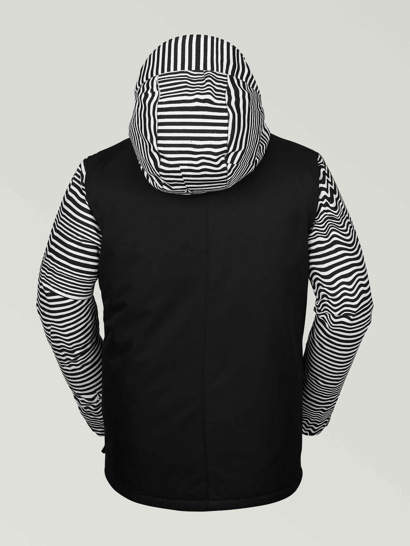 Mens 17Forty Insulated Jacket - Black Stripe