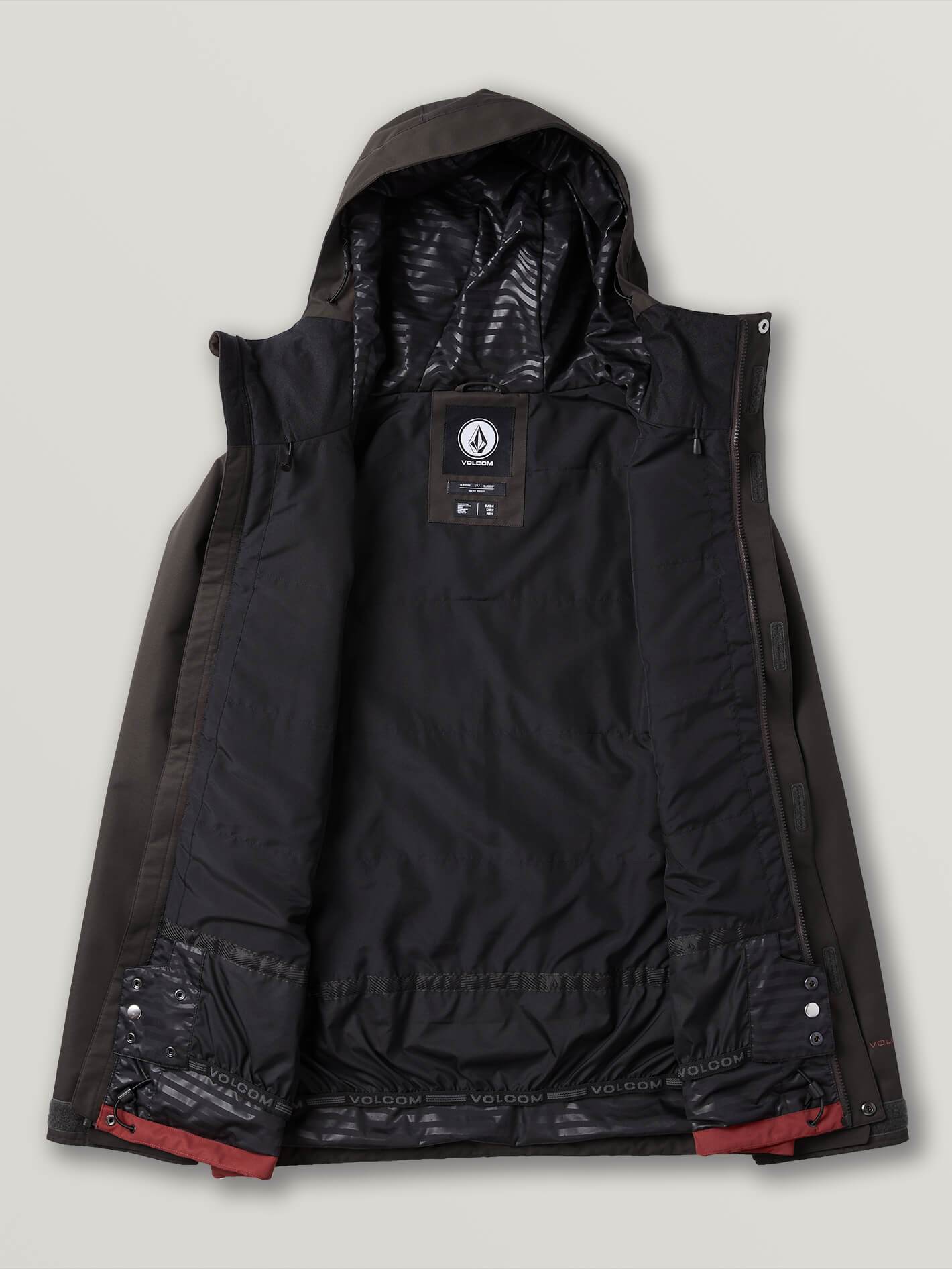 Mens 17Forty Insulated Jacket - Vintage Black