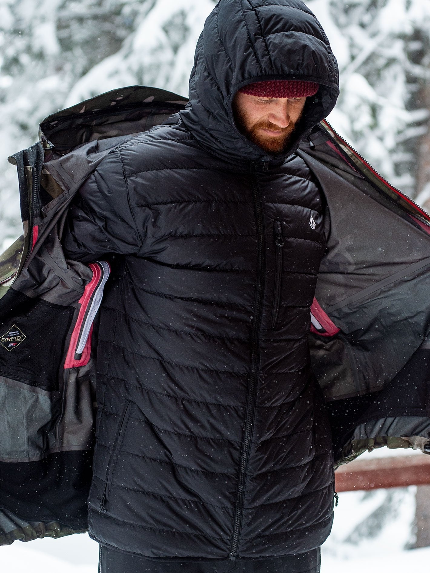 Mens Owl 3-In-1 Gore-Tex Jacket - Gi Camo