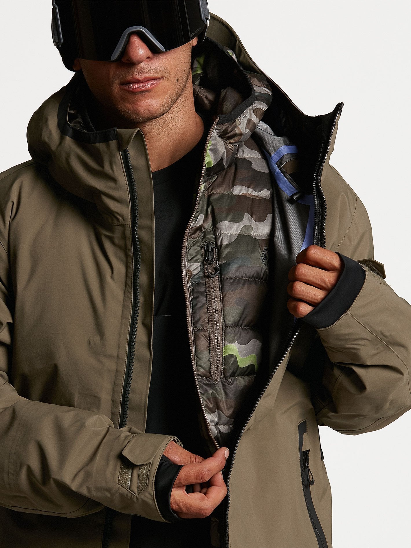 Owl 3-in-1 GORE-TEX Jacket - Dark Teak