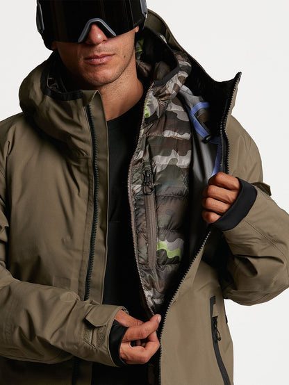 Owl 3-in-1 GORE-TEX Jacket - Dark Teak