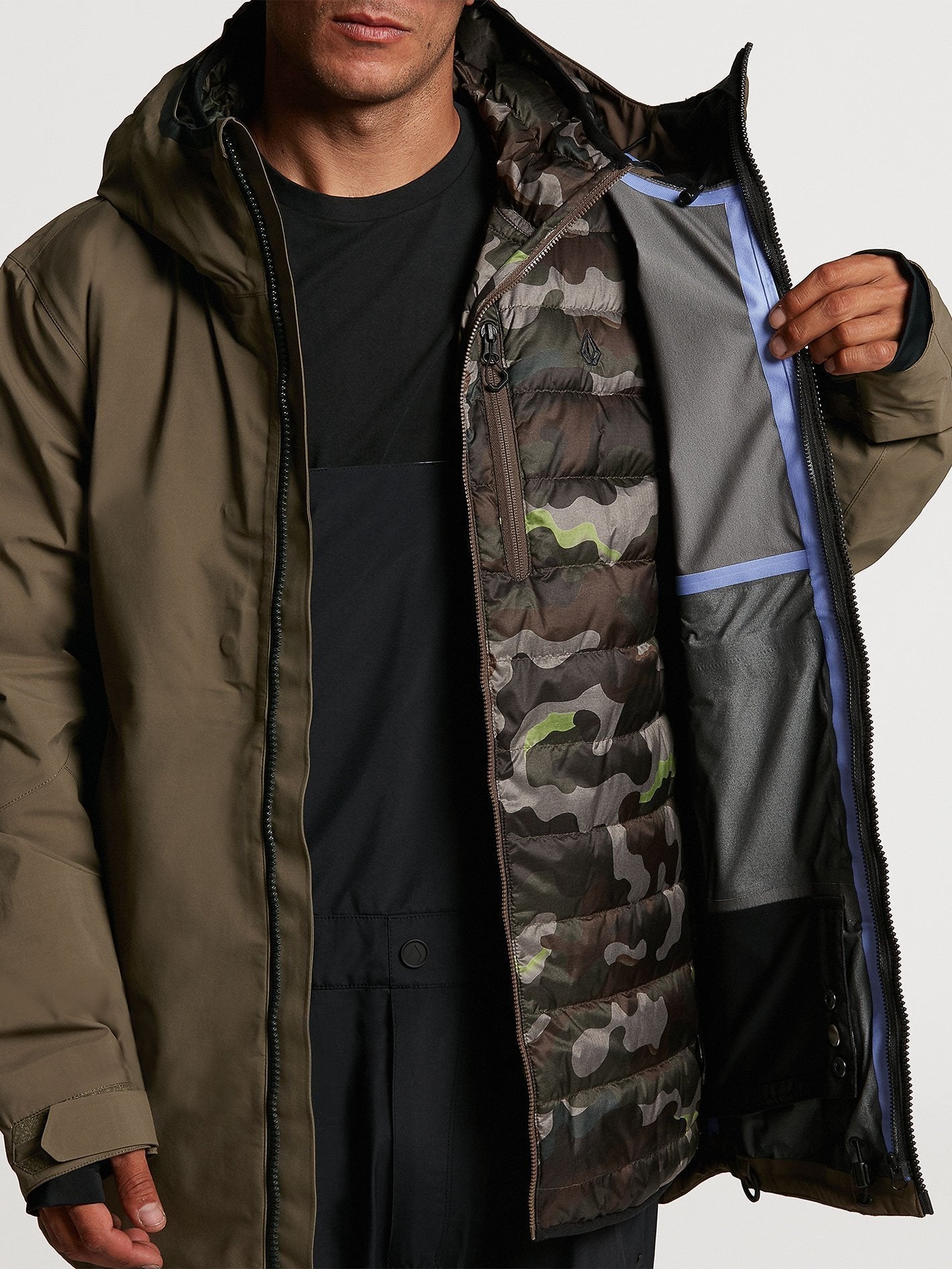 Owl 3-in-1 GORE-TEX Jacket - Dark Teak