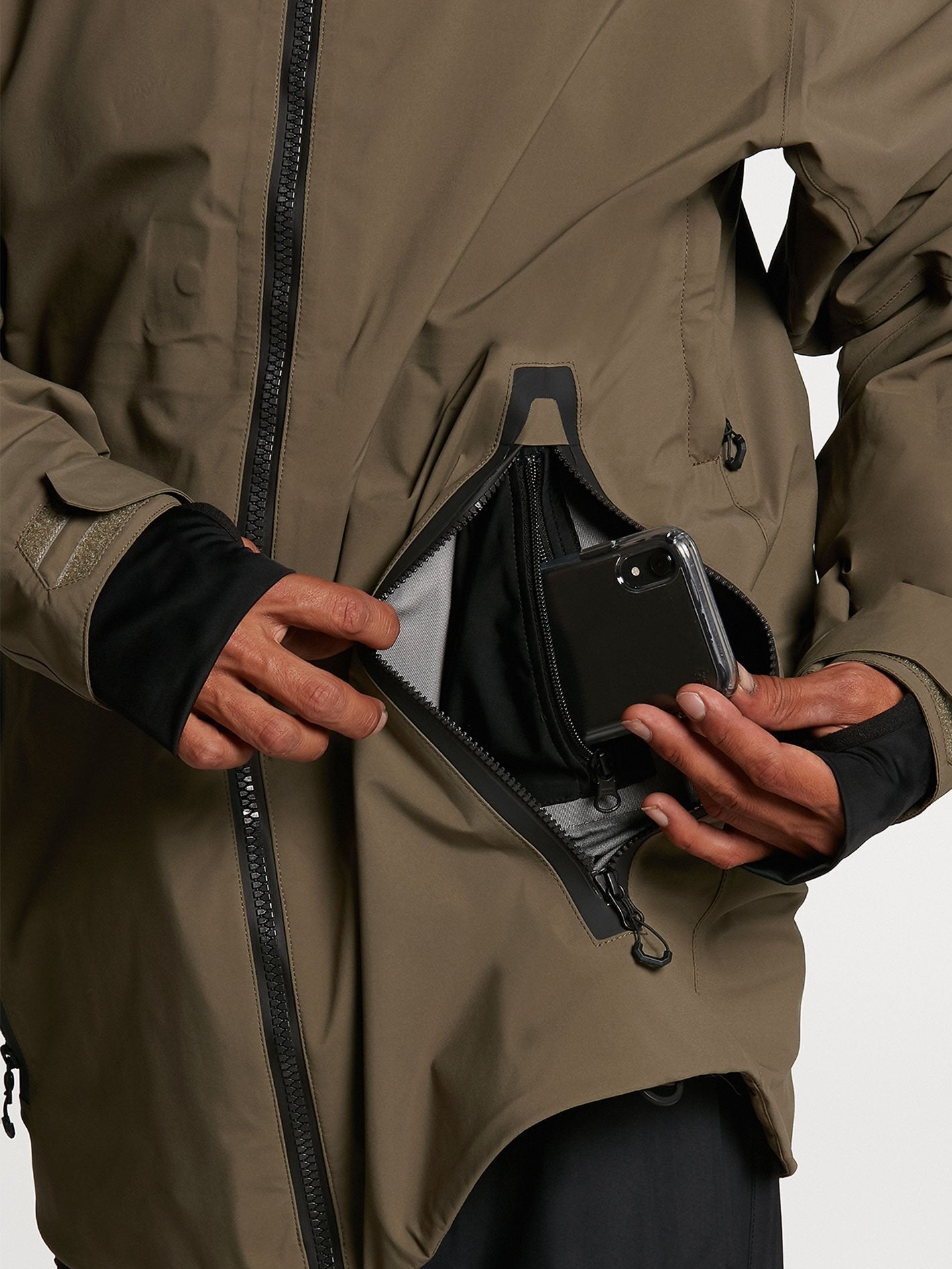 Owl 3-in-1 GORE-TEX Jacket - Dark Teak