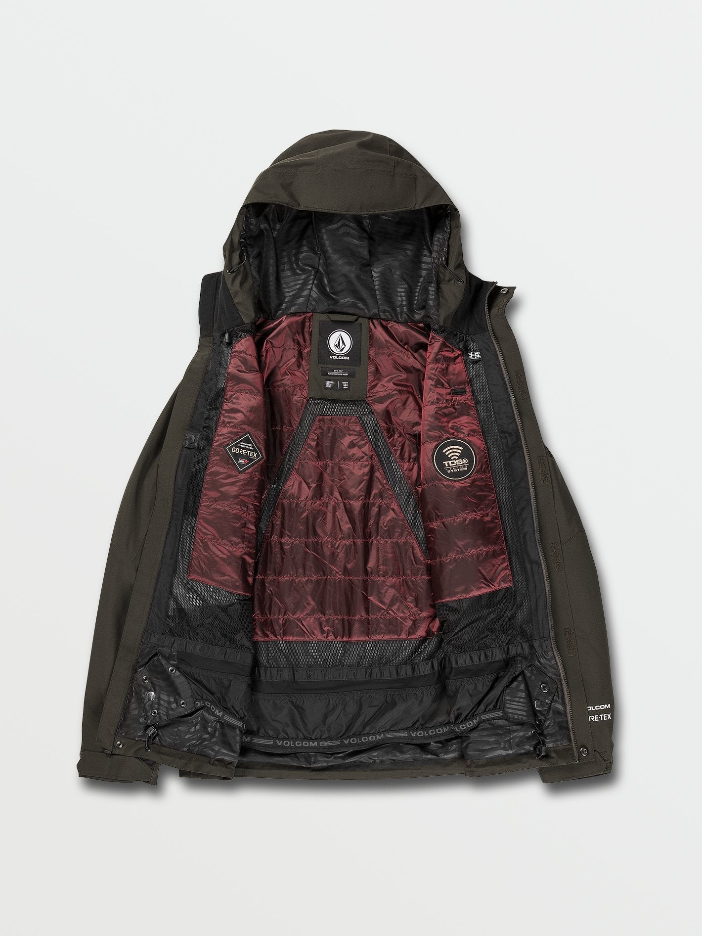 Tds 2L Gore-Tex Jacket - BLACK GREEN