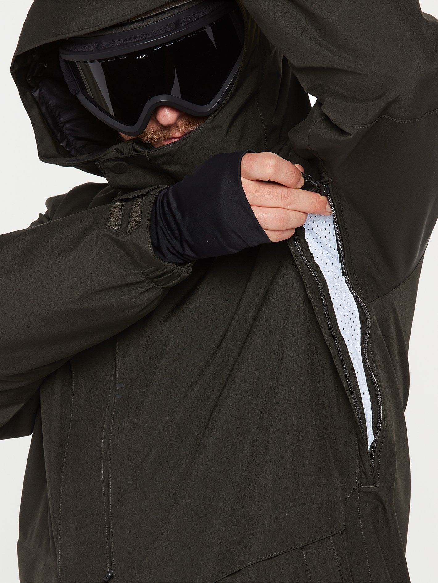 Tds 2L Gore-Tex Jacket - BLACK GREEN