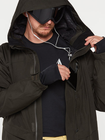 Tds 2L Gore-Tex Jacket - BLACK GREEN