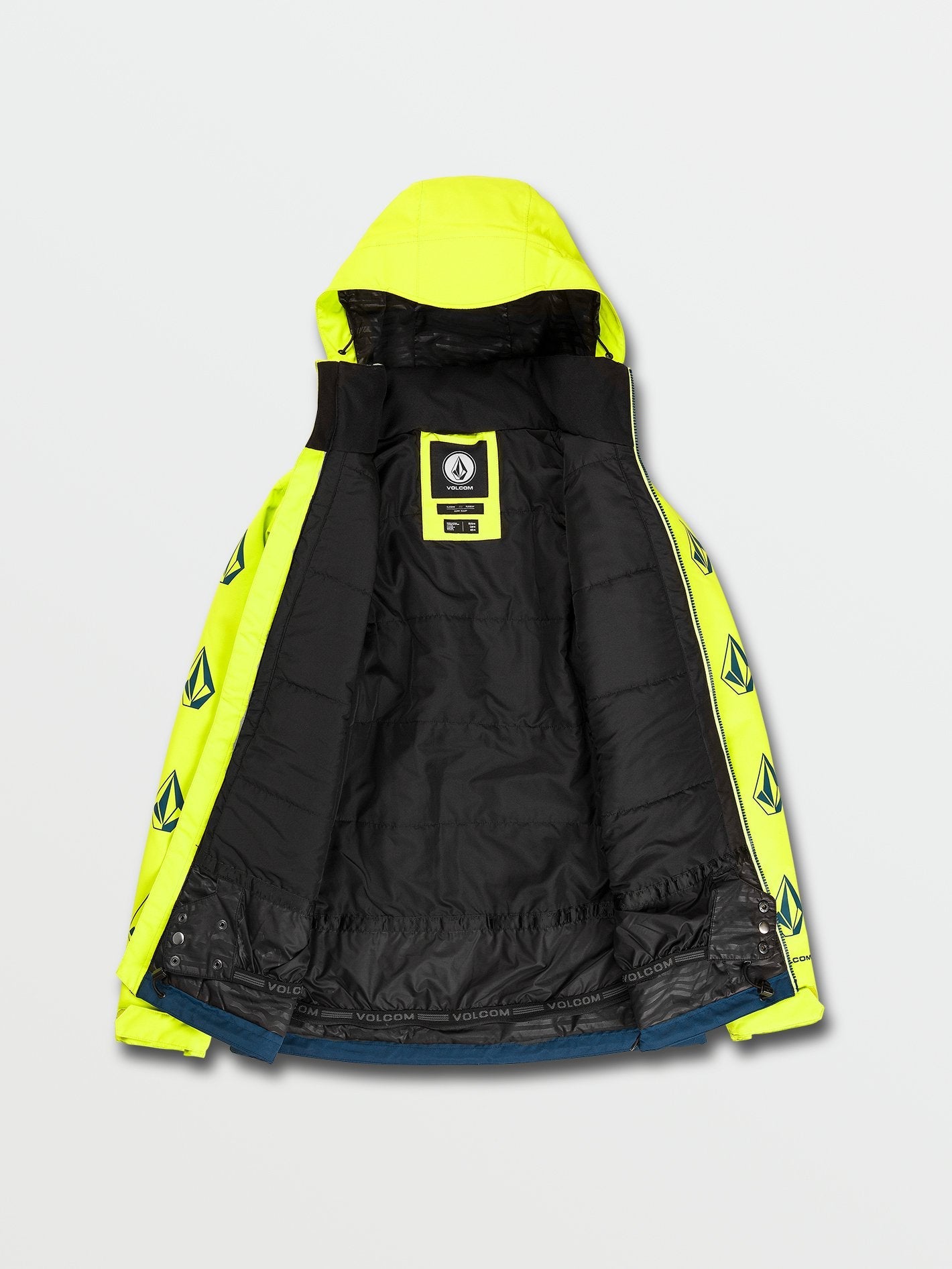 Deadly Stones Insulated Jacket - LIME