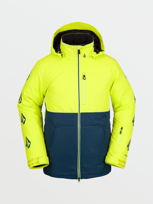 Deadly Stones Insulated Jacket - LIME