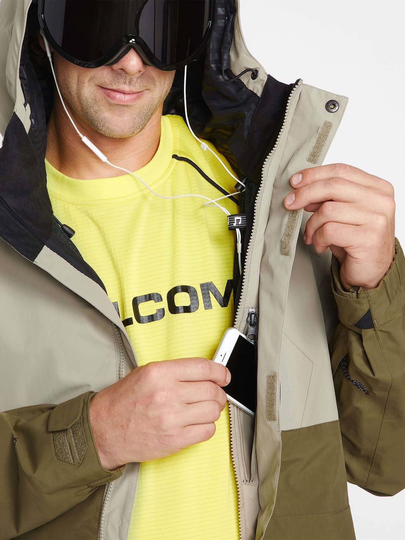 L Insulated Gore-Tex Jacket - Dark Khaki