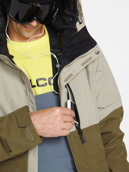 L Insulated Gore-Tex Jacket - Dark Khaki