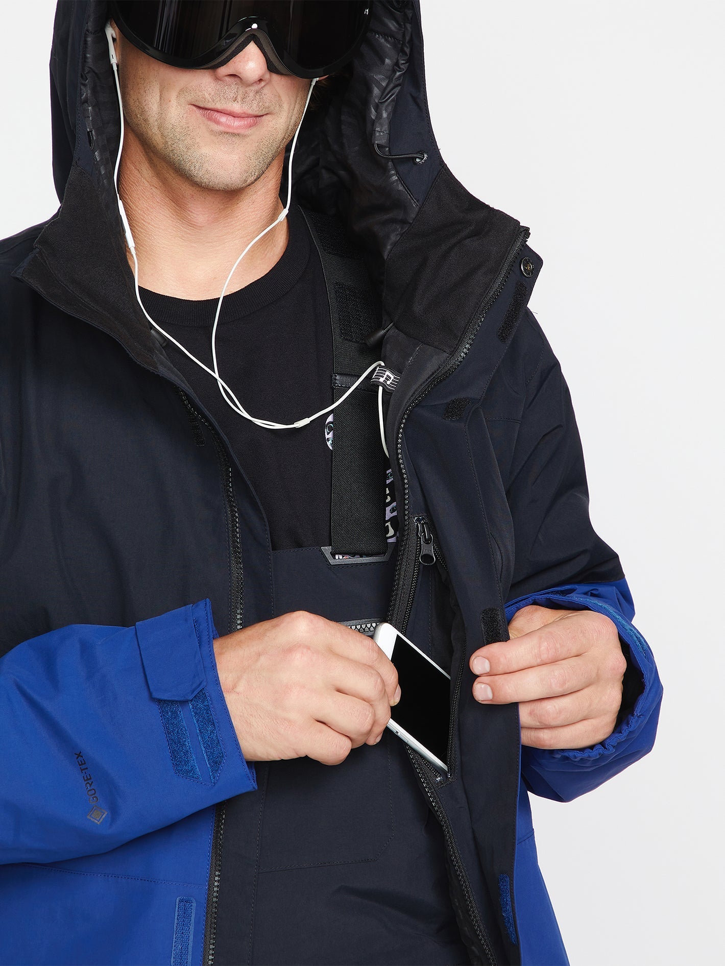 L Insulated Gore-Tex Jacket - Dark Blue