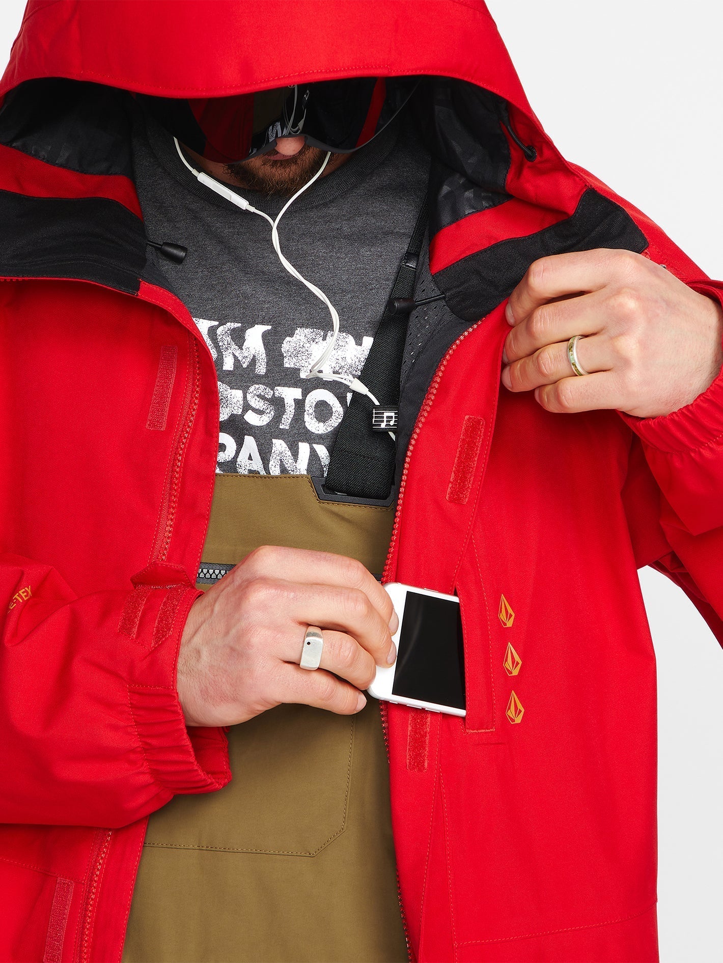 Dua Insulated Gore-Tex Jacket - Red