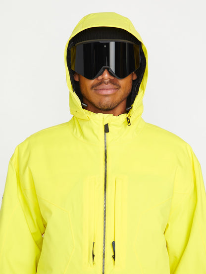 Quad Angle 2L Tds Jacket - Citron