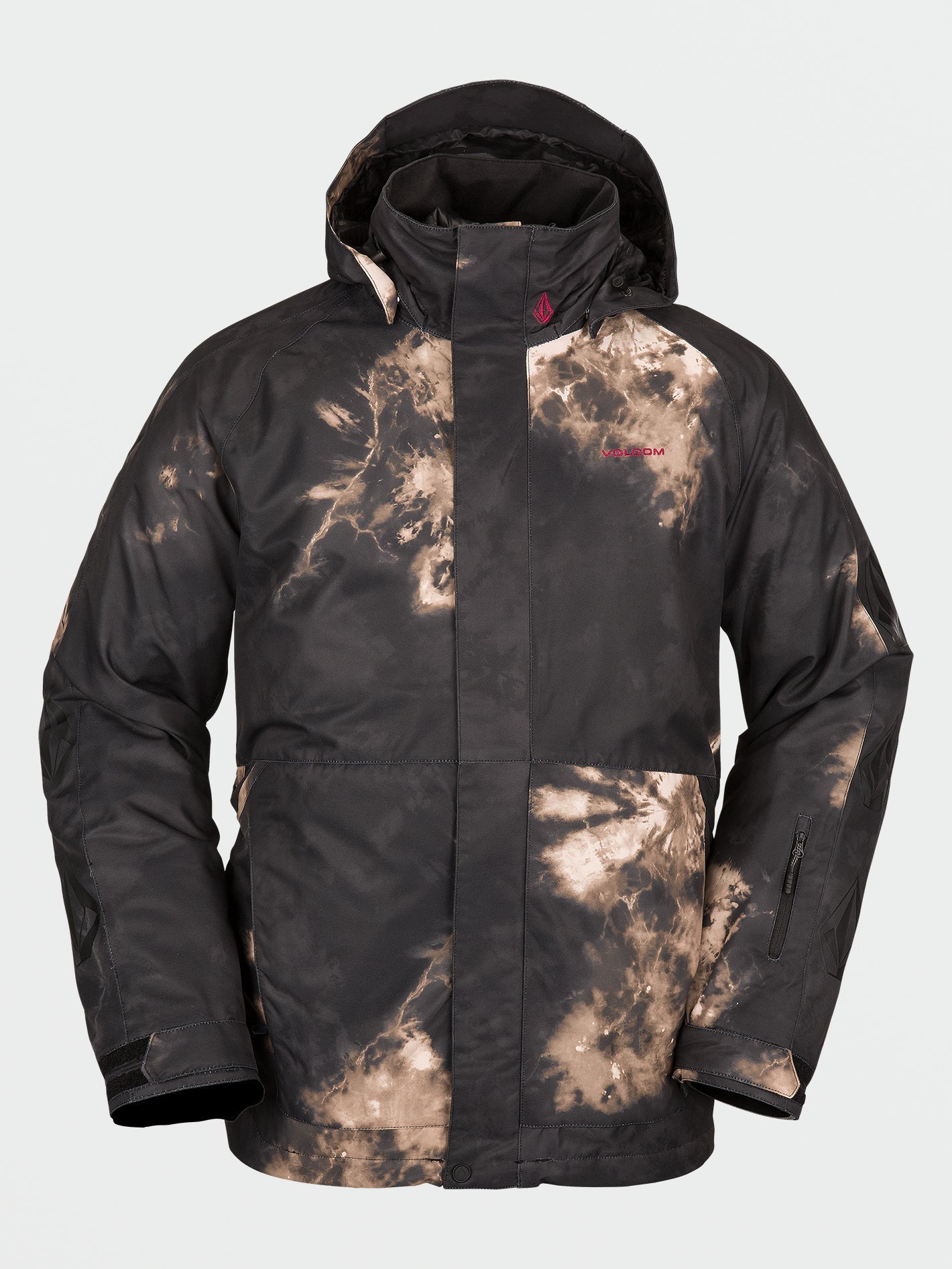Iconic Stone Insulated Jacket - Bleach Black