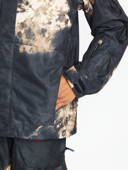 Iconic Stone Insulated Jacket - Bleach Black