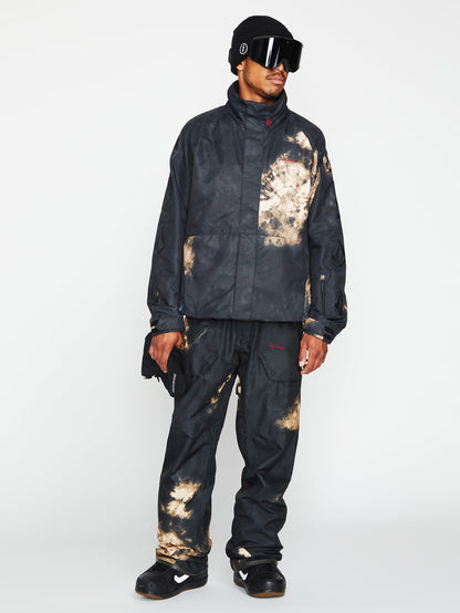 Iconic Stone Insulated Jacket - Bleach Black