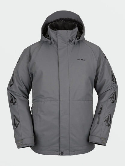 Iconic Stone Insulated Jacket - Dark Grey
