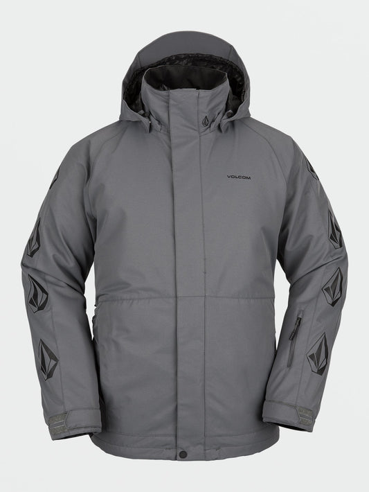 Iconic Stone Insulated Jacket - Dark Grey