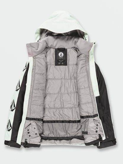 Iconic Stone Insulated Jacket - Ice Green