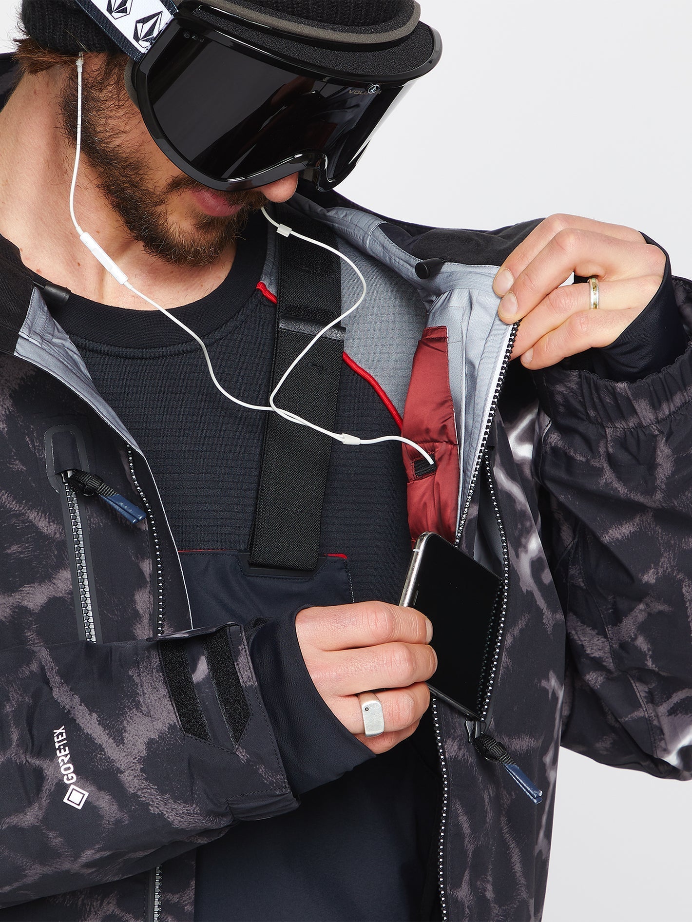 Tds Infrared Gore-Tex Jacket - Black Giraffe
