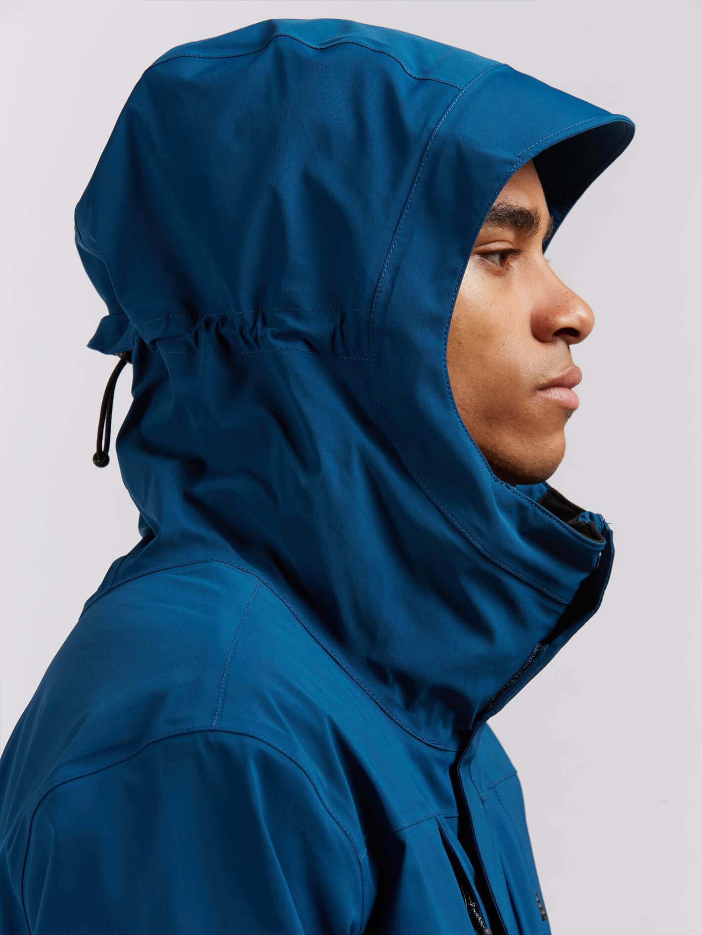 BL STRETCH GORE JKT BLUE BLACK