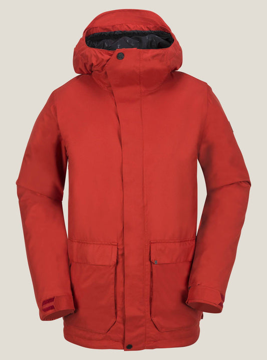 Utilitarian Jacket - Burnt Orange