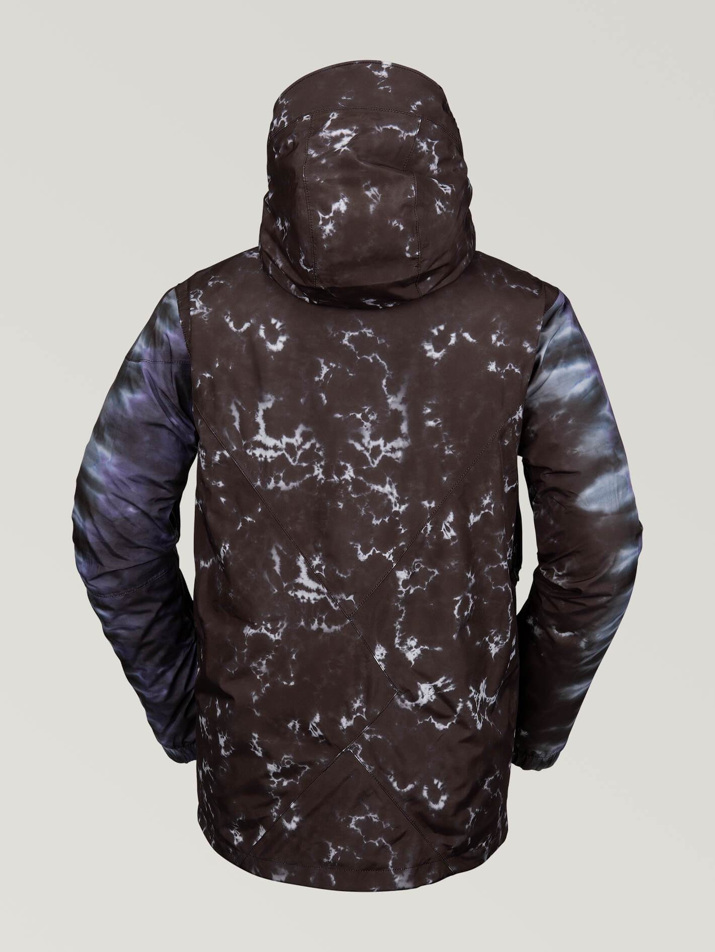 Mens L Gore-Tex Jacket - Black Print