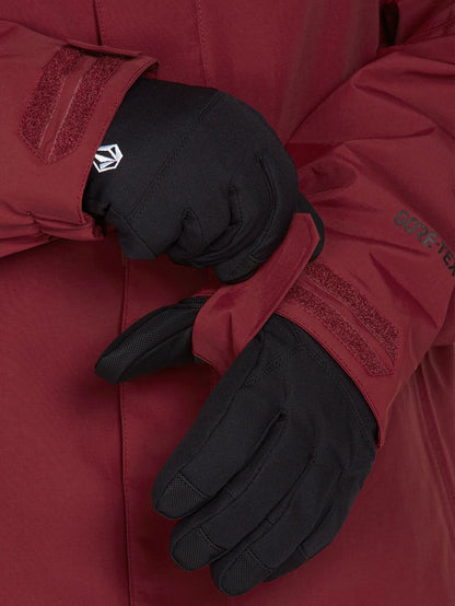 Mens L Gore-Tex Jacket - Burnt Red