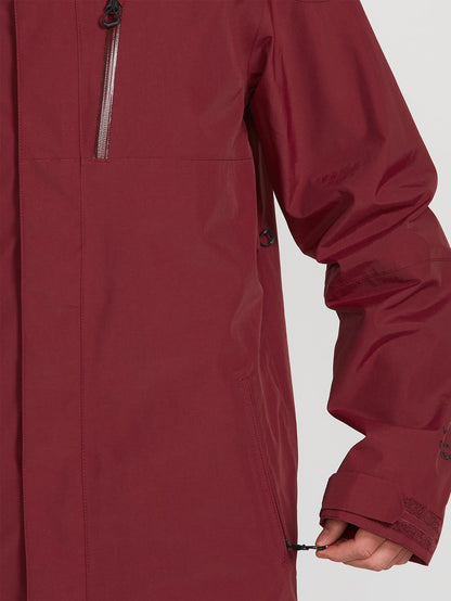 Mens L Gore-Tex Jacket - Burnt Red