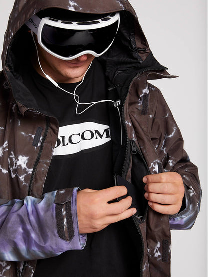 Mens L Gore-Tex Jacket - Navy