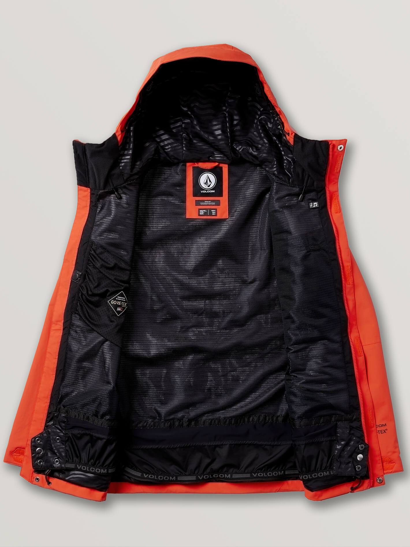 Mens L Gore-Tex Jacket - Orange