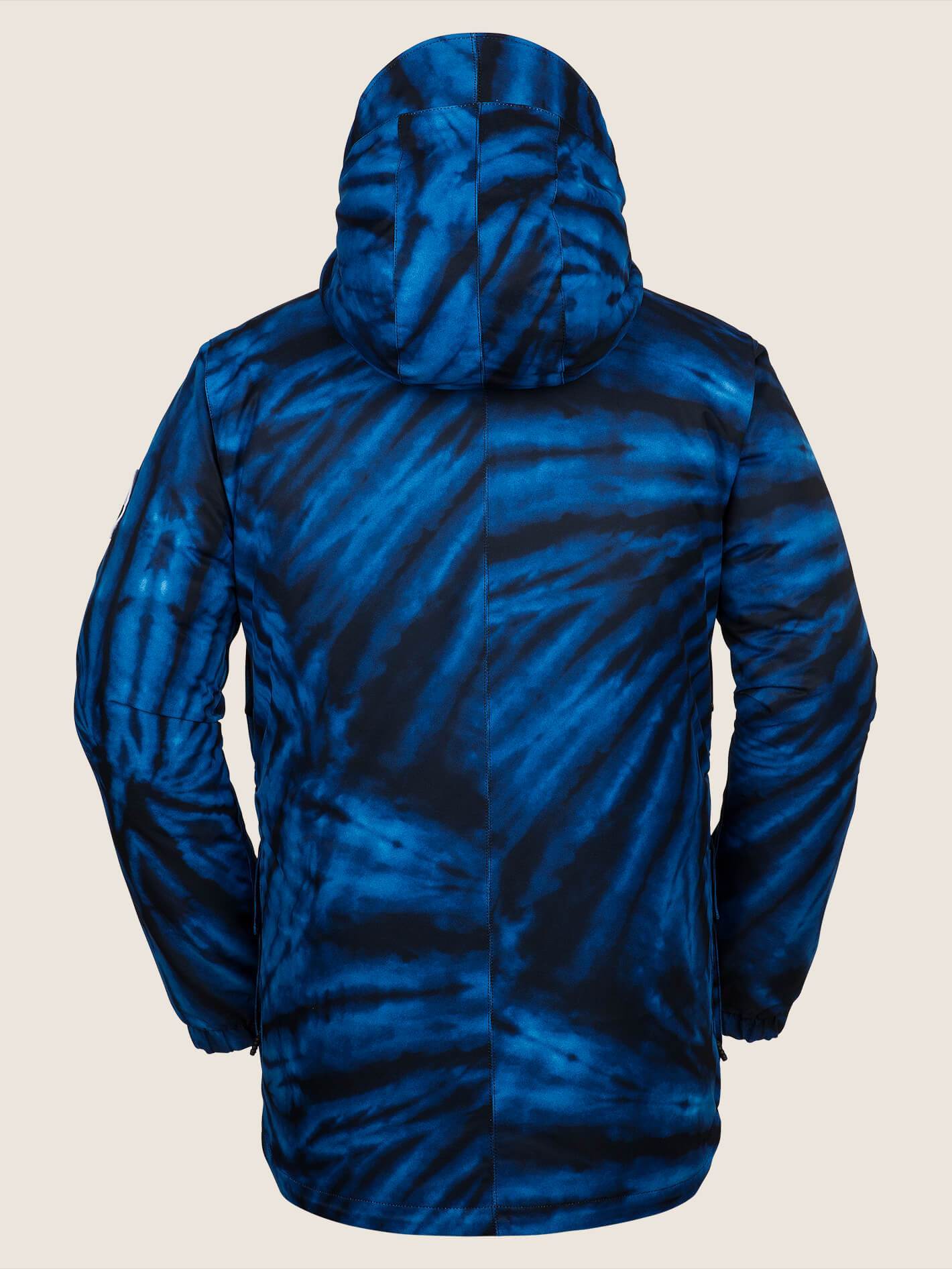 Fifty Fifty Jacket - Blue Tie-dye