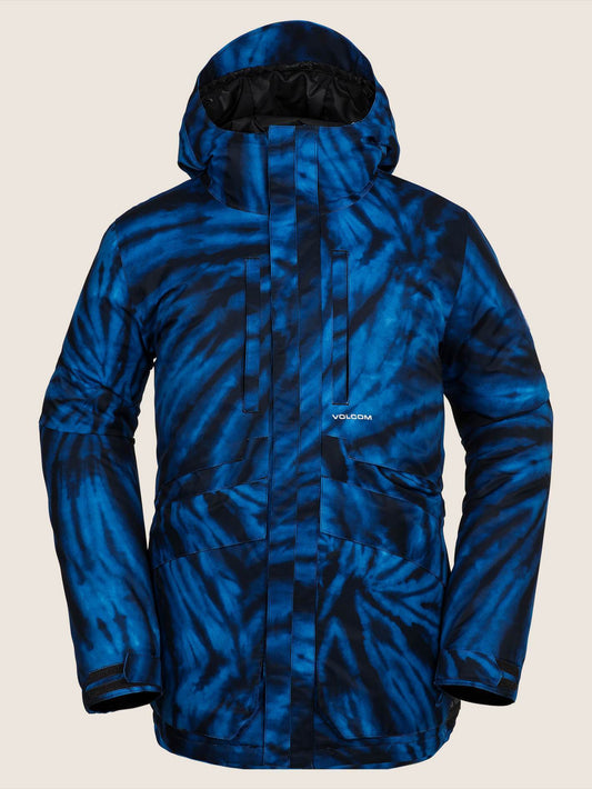 Fifty Fifty Jacket - Blue Tie-dye
