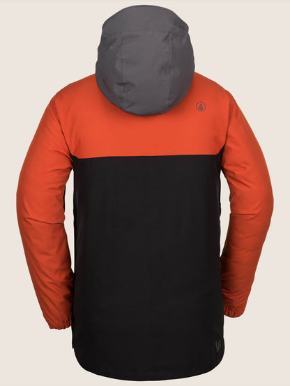 Brighton Pullover Jacket - Burnt Orange