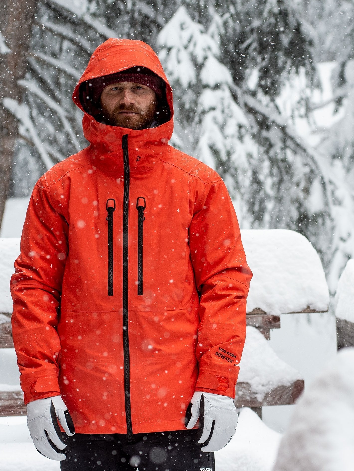 Mens Guide Gore-Tex Jacket - Orange