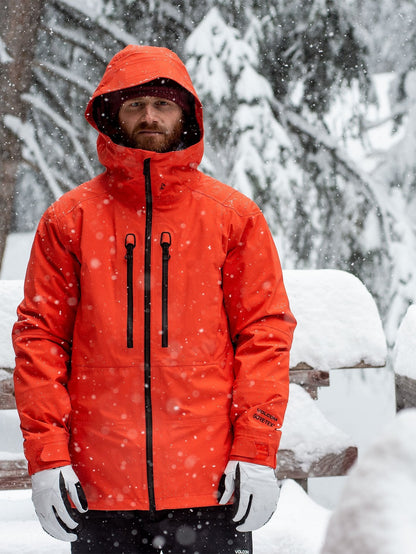 Mens Guide Gore-Tex Jacket - Orange