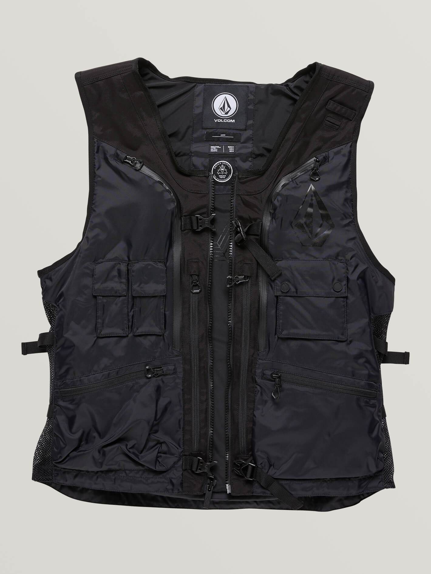 Mens Iguchi Slack Vest - Black