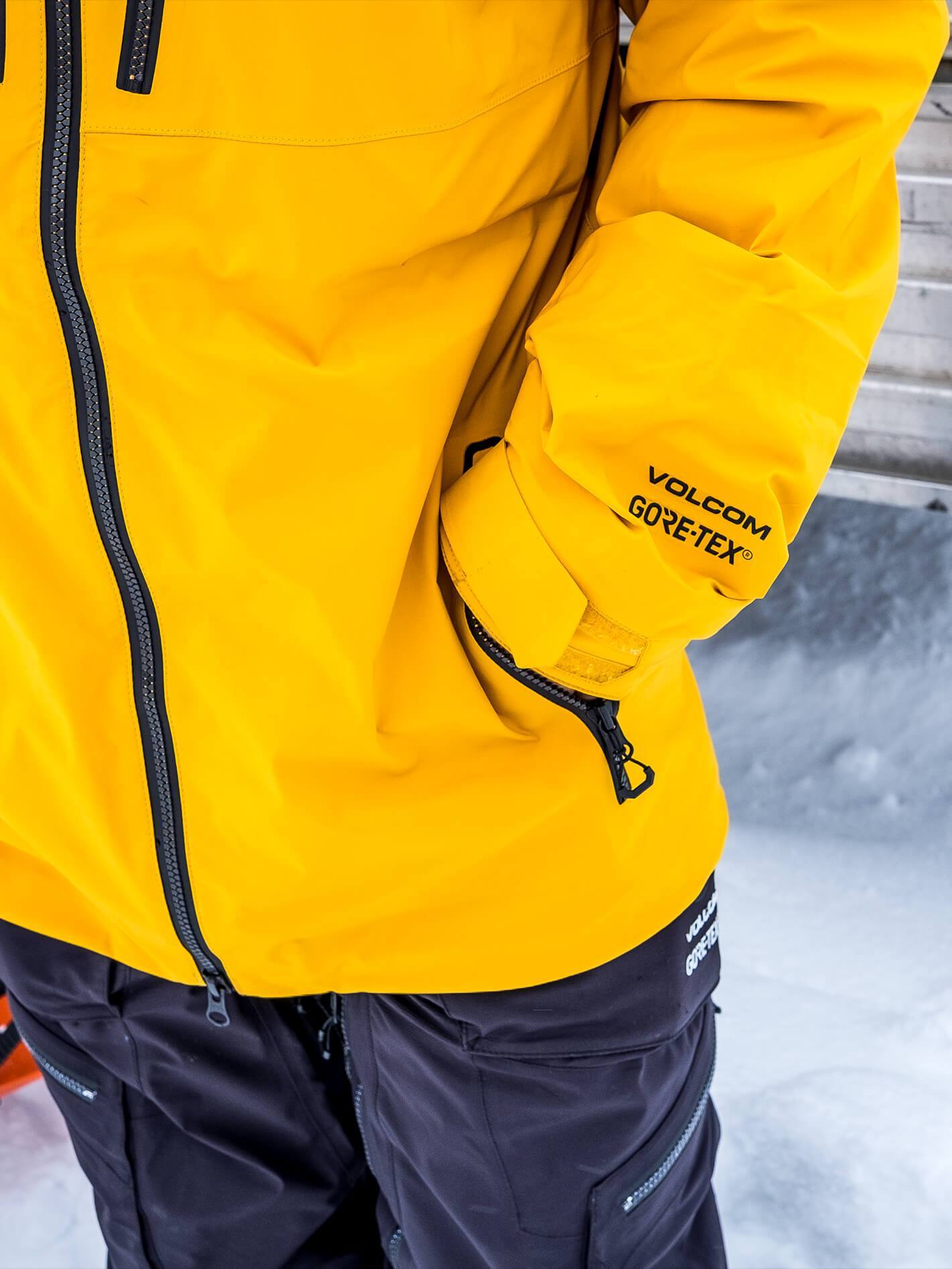 Mens Guch Strtch Gore-Tex Jacket - Resin Gold