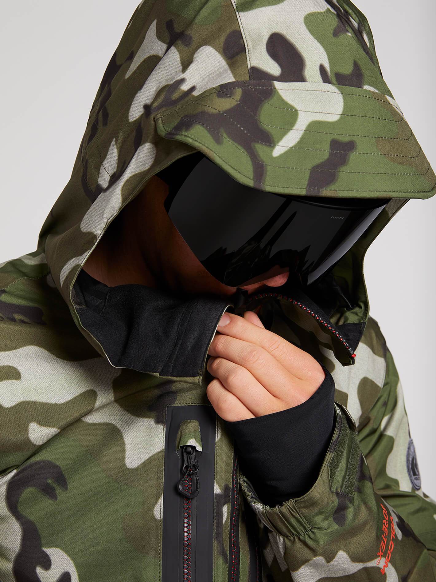 Mens Stone Gore-Tex Jacket - Vintage Black