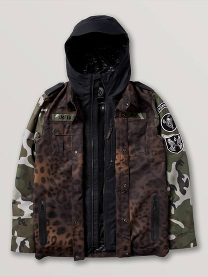 Mens Creedle2Stone Jacket - Cheetah