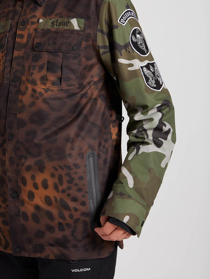 Mens Creedle2Stone Jacket - Cheetah