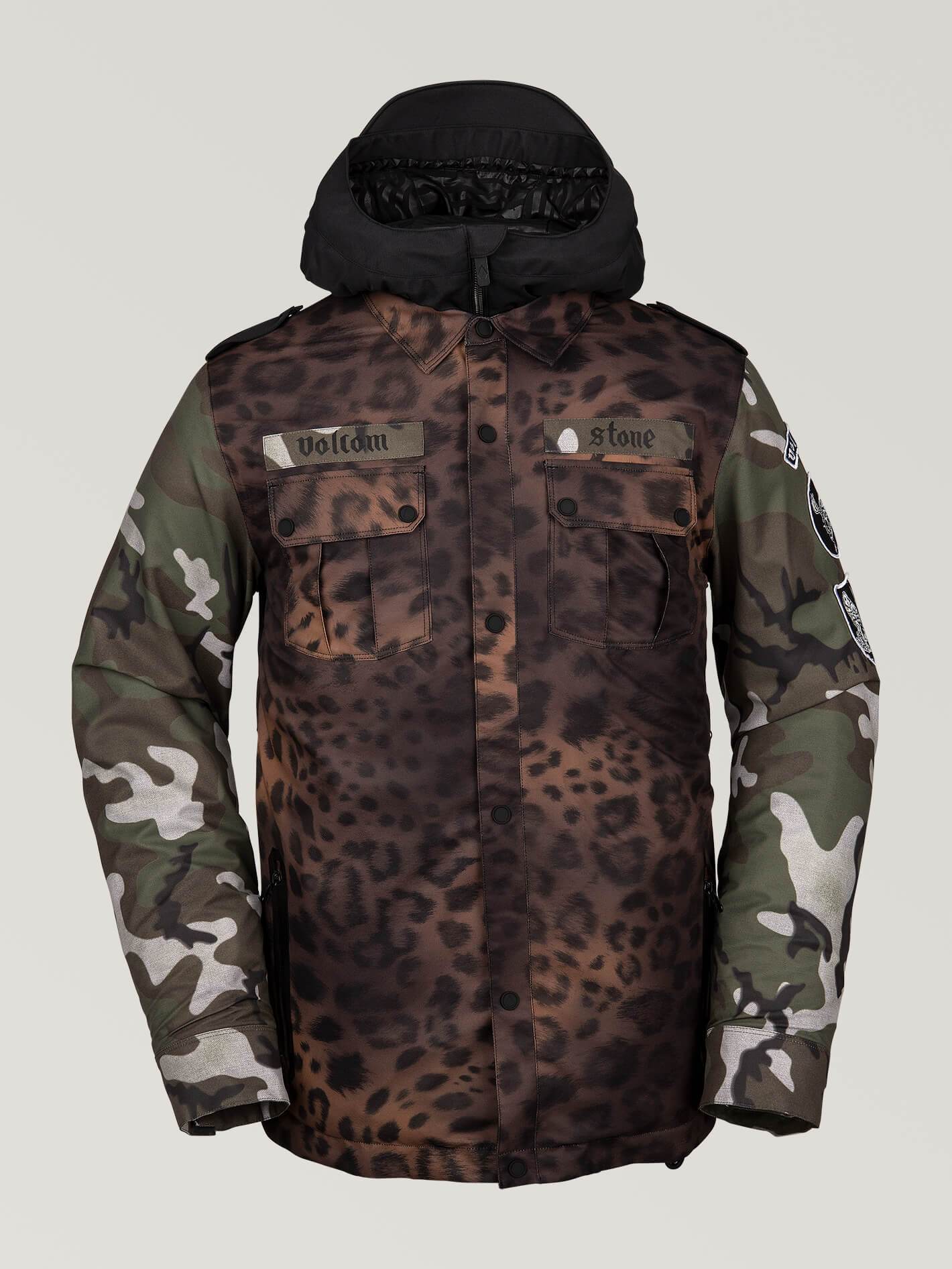 Mens Creedle2Stone Jacket - Cheetah