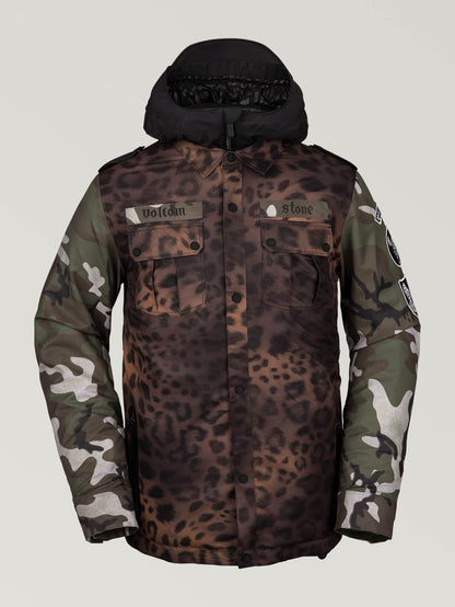 Mens Creedle2Stone Jacket - Cheetah