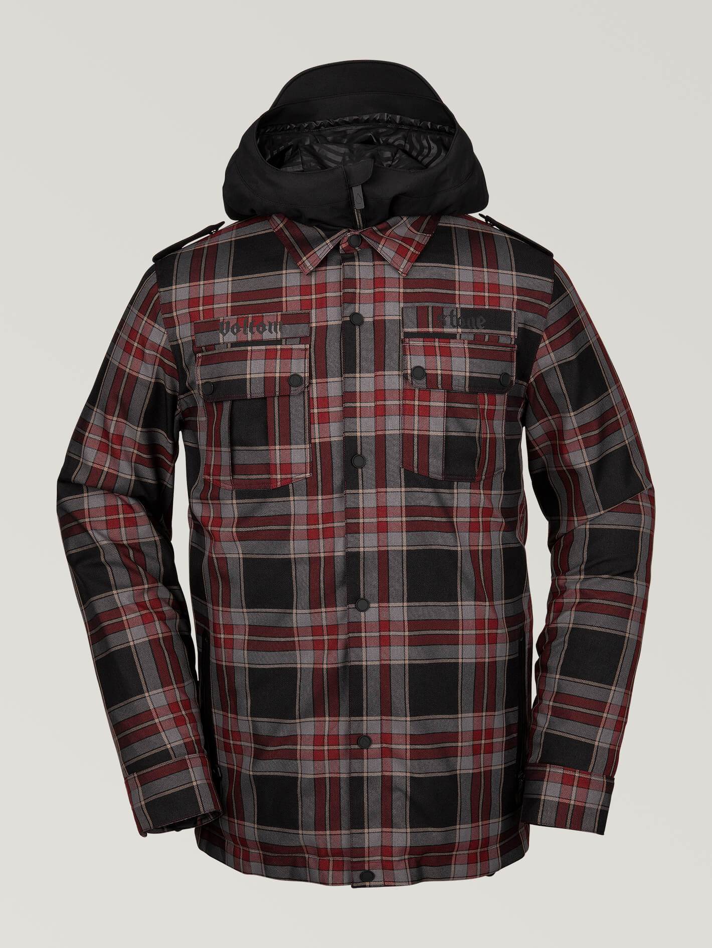 Mens Creedle2Stone Jacket - Red