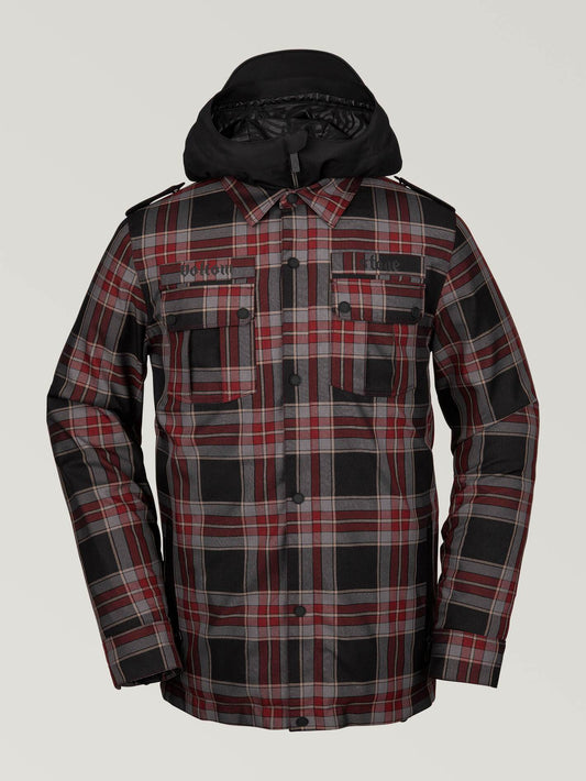 Mens Creedle2Stone Jacket - Red