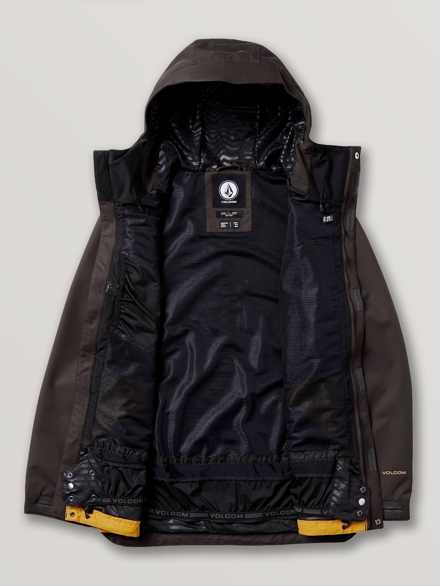 Mens Slyly Jacket - Vintage Black