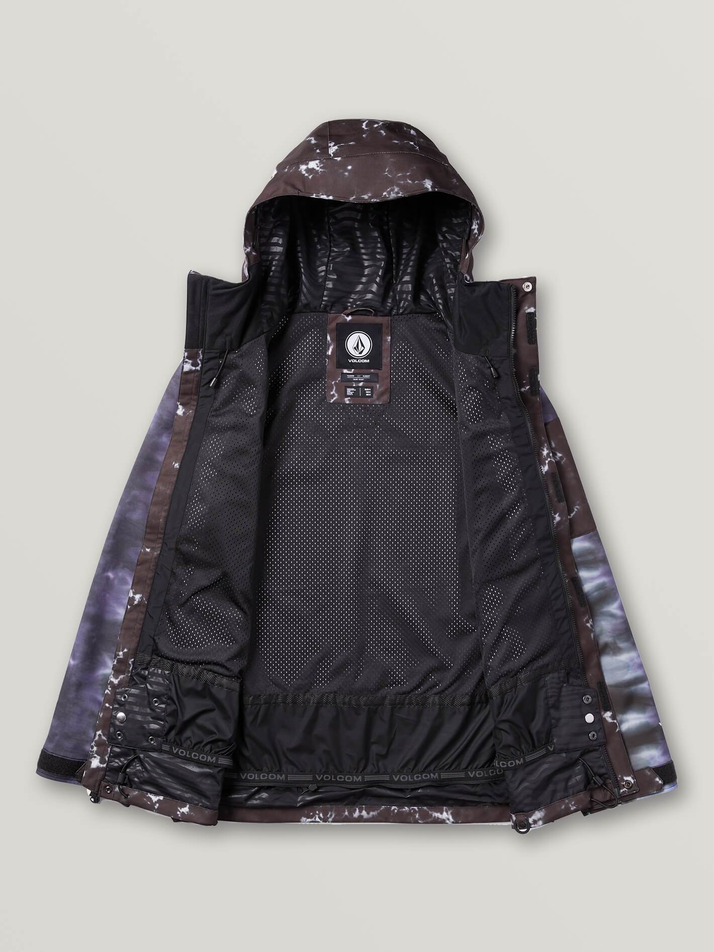 Mens Scortch Jacket - Black Print