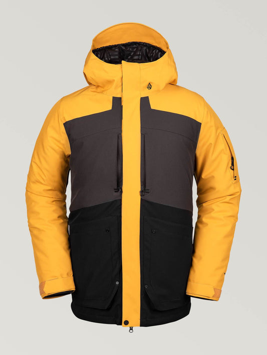 Mens Scortch Jacket - Resin Gold