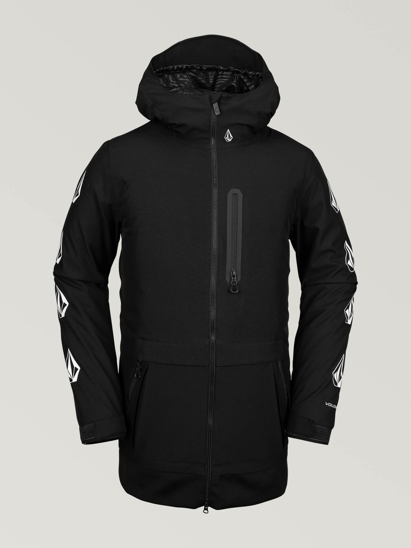 Mens D.S. Long Jacket - Black